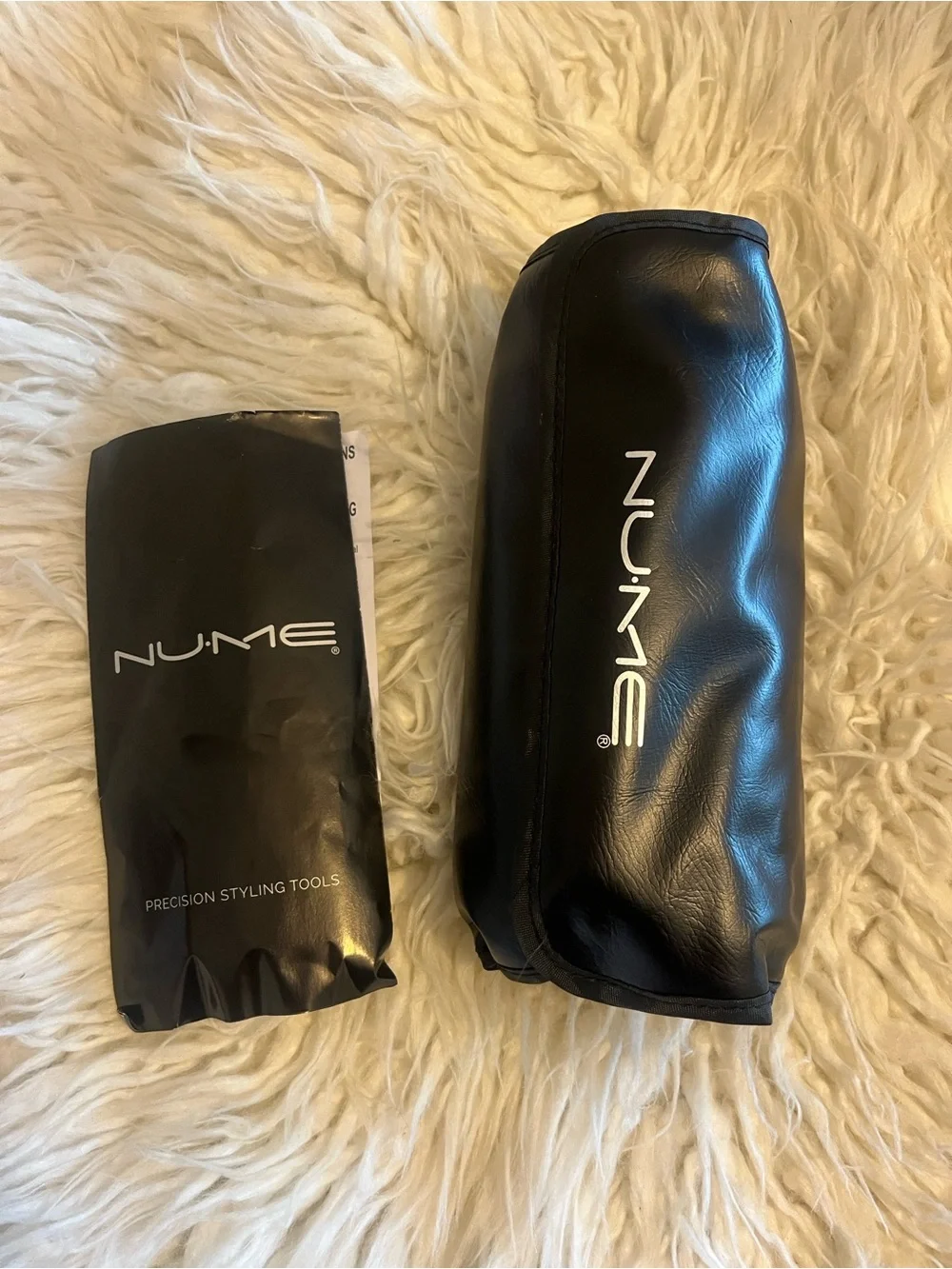 NWT NuMe Lustrum 5-in-1 Interchangeable Curling Wand Set - Black